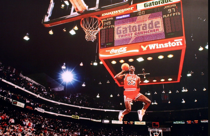 バスケットの神様。マイケルジョーダン